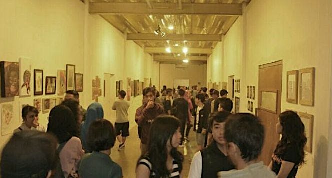BANTU SENIMAN GALANG DANA KONSERVASI ORANGUTAN