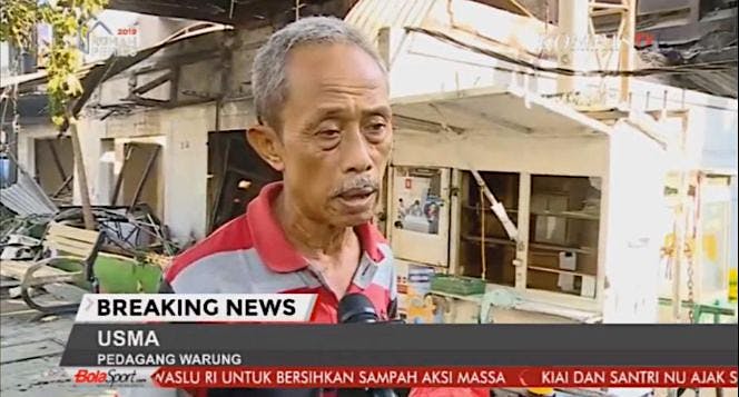 Bantu Pak Usma untuk jualan kembali