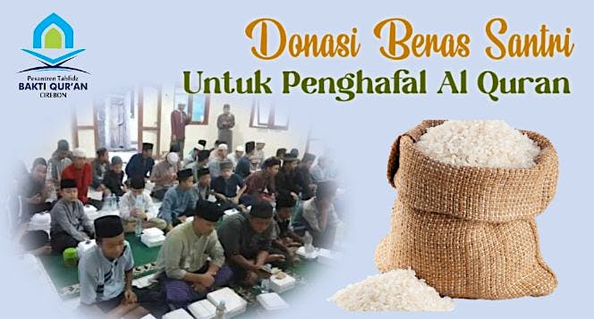 Donasi Beras Santri Untuk Penghafal Al Quran 3078