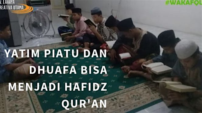 Bantu Anak Yatim dan Dhuafa Menjadi Tahfidz Qur'an