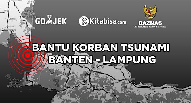 Bersama Bantu Korban Tsunami Banten dan Lampung
