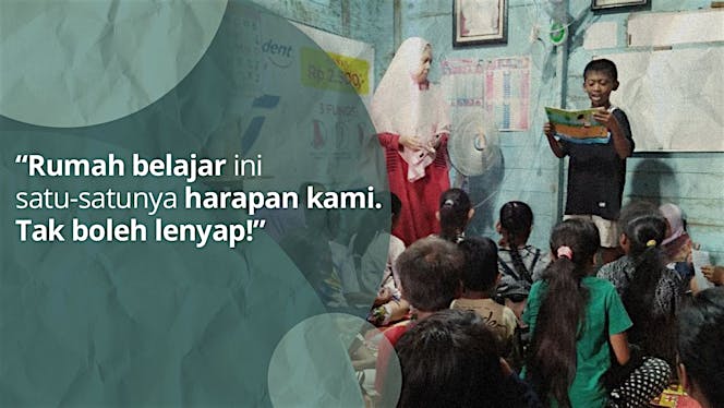 Hidupi Rumah Belajar Anak-Anak Desa Rampa