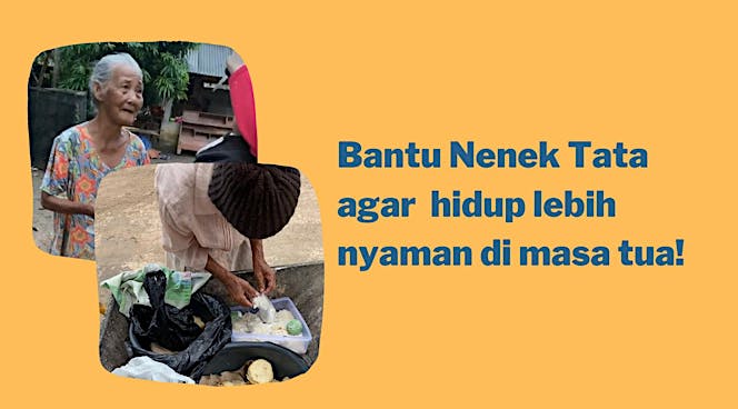 Bantu Nenek Tata Berjualan dengan Nyaman