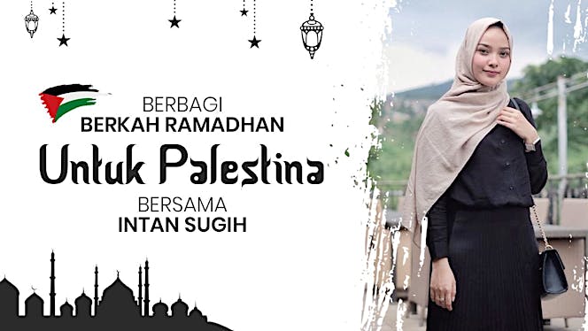 Ramadhan Berbagi Bersama Intan untuk Palestina
