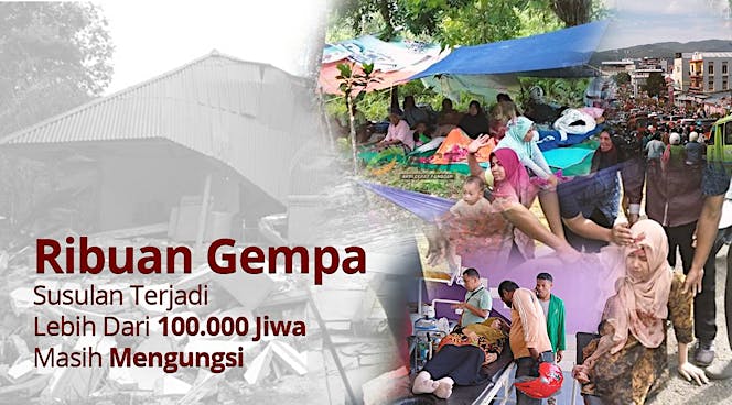 Bantu Ribuan Pengungsi Gempa Maluku