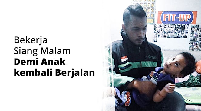 Bantu Anak Driver Ojol Kembali Berjalan