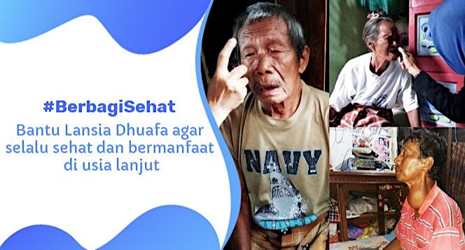 Peduli Sehat untuk Lansia Dhuafa