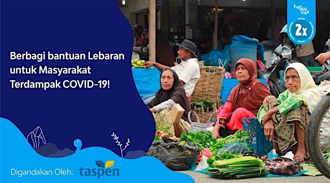TASPEN Berbagi Bantuan Lebaran untuk Masyarakat