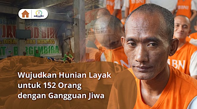 Bantu Orang dengan Gangguan Jiwa Hidup Layak