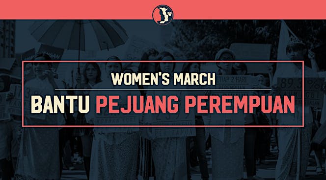 Women's March Jakarta Bantu Pejuang Perempuan