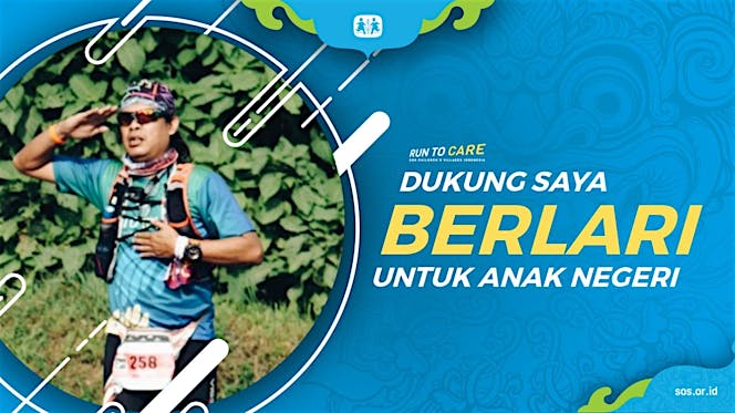 Andre berlari 150KM untuk Mimpi Anak Indonesia