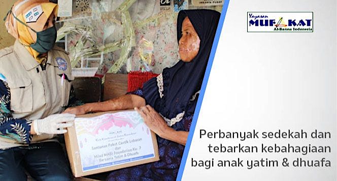 #BerbagiSedekah untuk Yatim dan Lansia Dhuafa