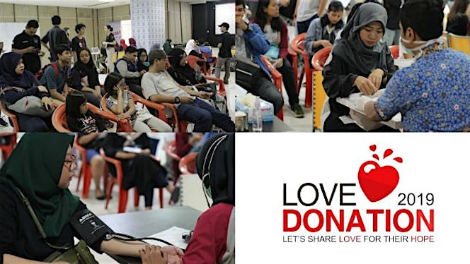 Love Donation 2019 Let's Share LOVE for their HOPE