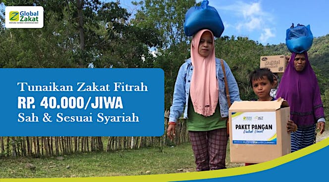 Zakat Fitrah Rp 40.000/Jiwa Sebelum Ramadhan Usai