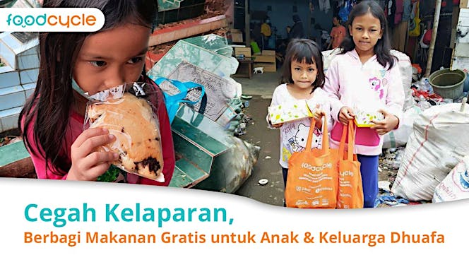 Hilangkan Kelaparan, Salurkan Makanan Gratis