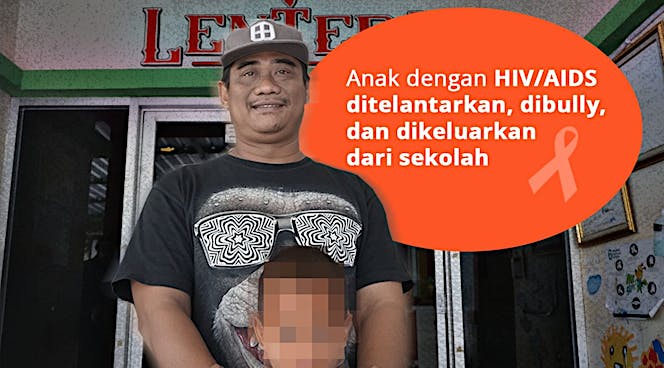 Bersama Tukang Parkir Bantu Anak Dengan HIV/AIDS