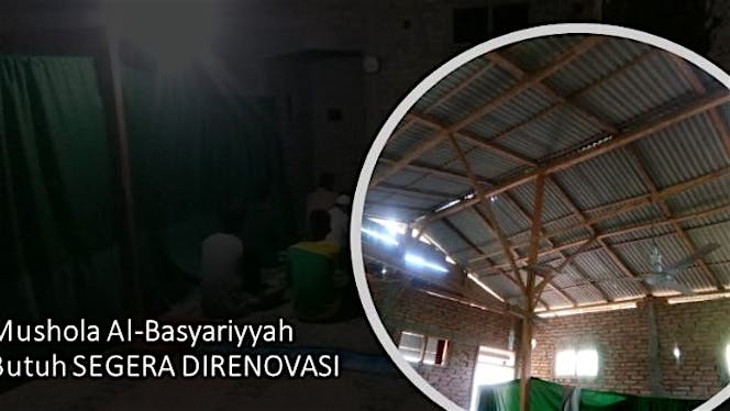 Renovasi Mushola Al-Basyariyyah Pelosok Bojonegoro