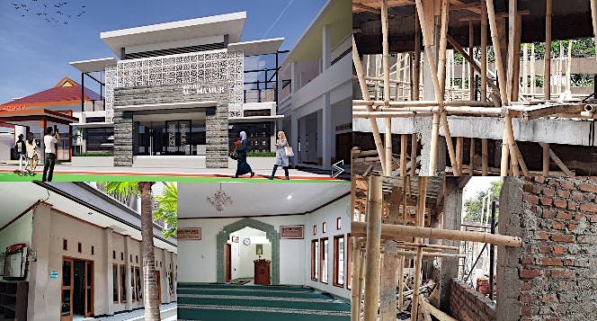 Bantu Kami Perluasan Masjid SMAN 1 Bandung