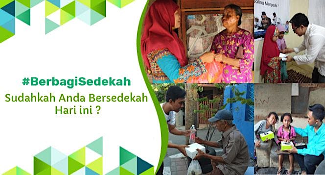 #BerbagiSedekah untuk Yatim dan Lansia Dhuafa