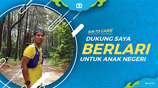 Yudana berlari 150KM untuk Mimpi Anak Indonesia