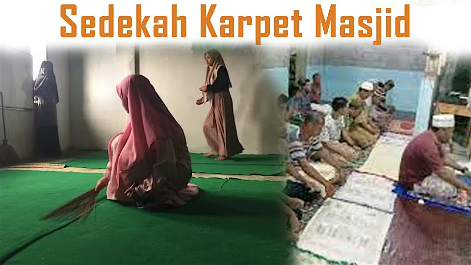 Wakaf Sajadah Masjid Untuk Sujud Berjuta Ummat